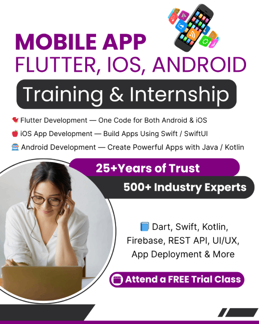 Flutter Training in Ajmanoman